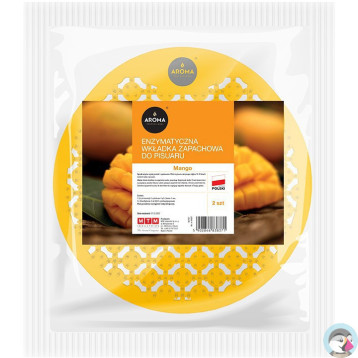 Wkładka zapachowa enzymatyczna do pisuaru Mango (2szt.) AROMA PROFESSIONAL