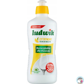 Płyn do naczyń LUDWIK 450g cytrynowy