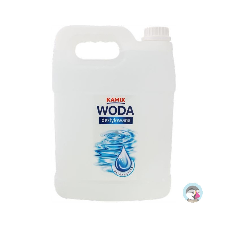 Woda destylowana KAMIX ultraczysta 5l