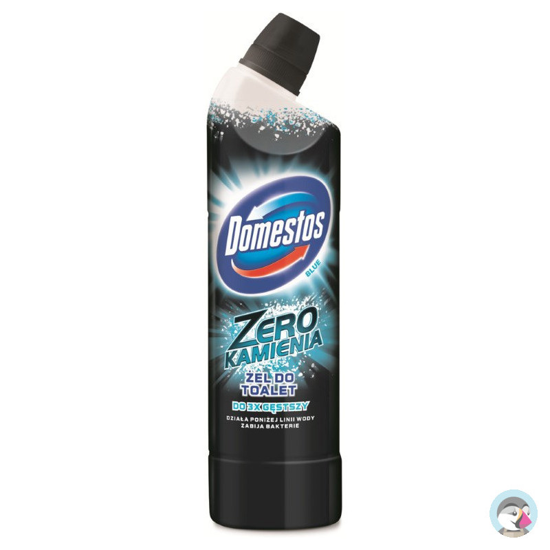 Żel do czyszczenia WC DOMESTOS 750 ml ZERO Kamienia BLUE