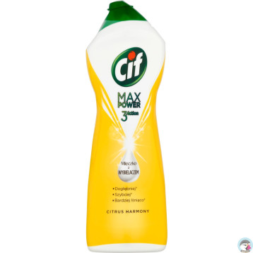 Mleczko CIF czyszczące 1001g Max Power Citrus Harmony