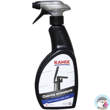 Płyn KAMIX CZARNA ARMATURA do czyszczenia kolorowej armatury 500ml