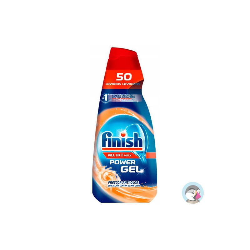 Żel do zmywarek FINISH 1L All in 1 Max