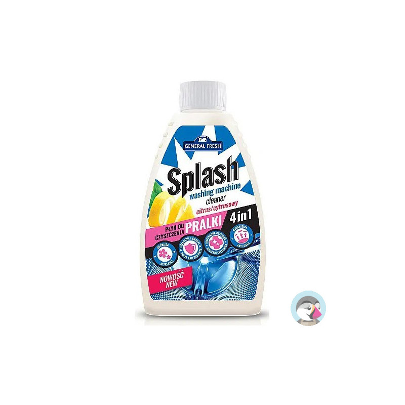 Płyn do czyszczenia pralki SPLASH cytrynowy 250ml GENERAL FRESH