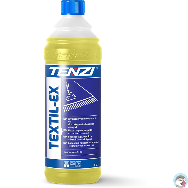 Płyn TENZI TEXTIL-EX do prania odkurzaczem piorącym 1l. (D-02/001)