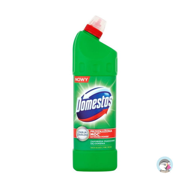 Płyn do mycia WC DOMESTOS 1000 ml Pine fresh (zielony)