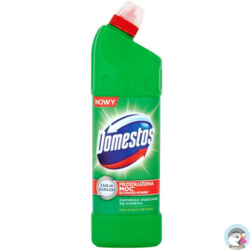 Płyn do mycia WC DOMESTOS 1000 ml Pine fresh (zielony)