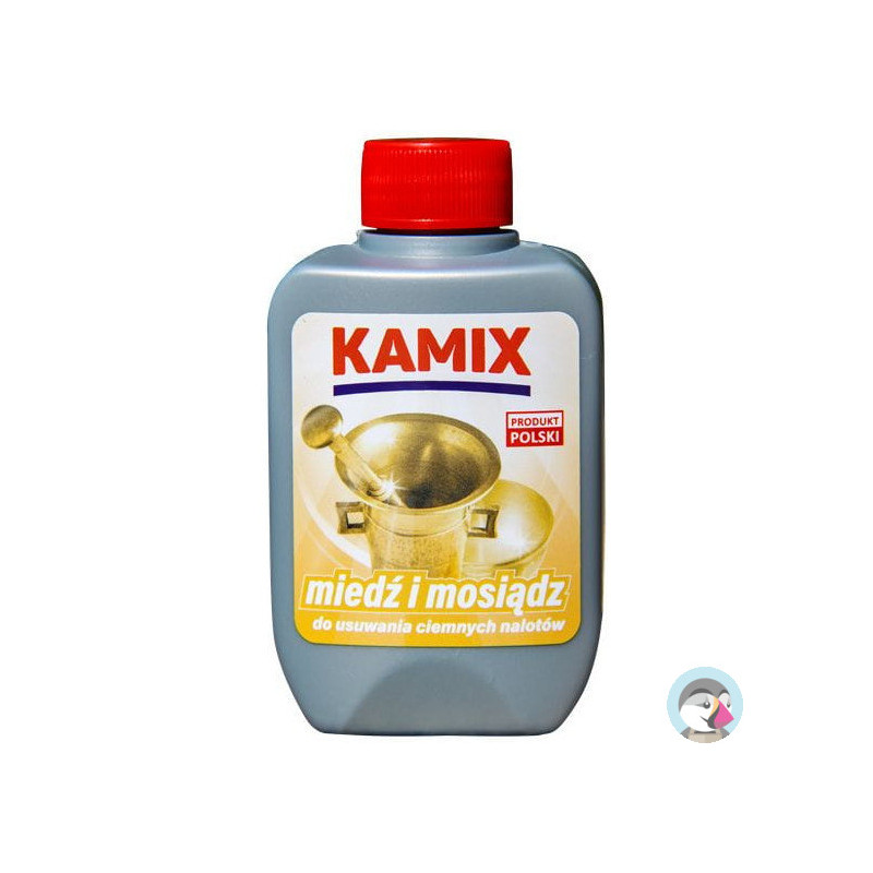 Płyn KAMIX MIEDŹ I MOSIĄDZ do czyszczenia przedmiotów z mosiądzu i miedzi 125ml