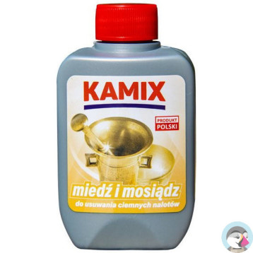Płyn KAMIX MIEDŹ I MOSIĄDZ do czyszczenia przedmiotów z mosiądzu i miedzi 125ml