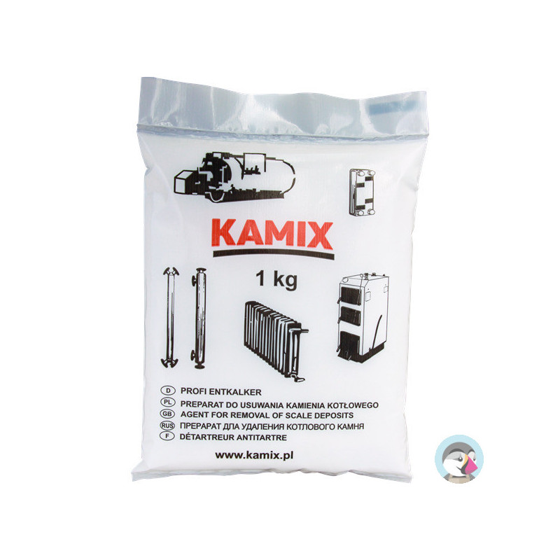 Preparat do usuwania kamienia kotłowego KAMIX odkamieniacz 1kg
