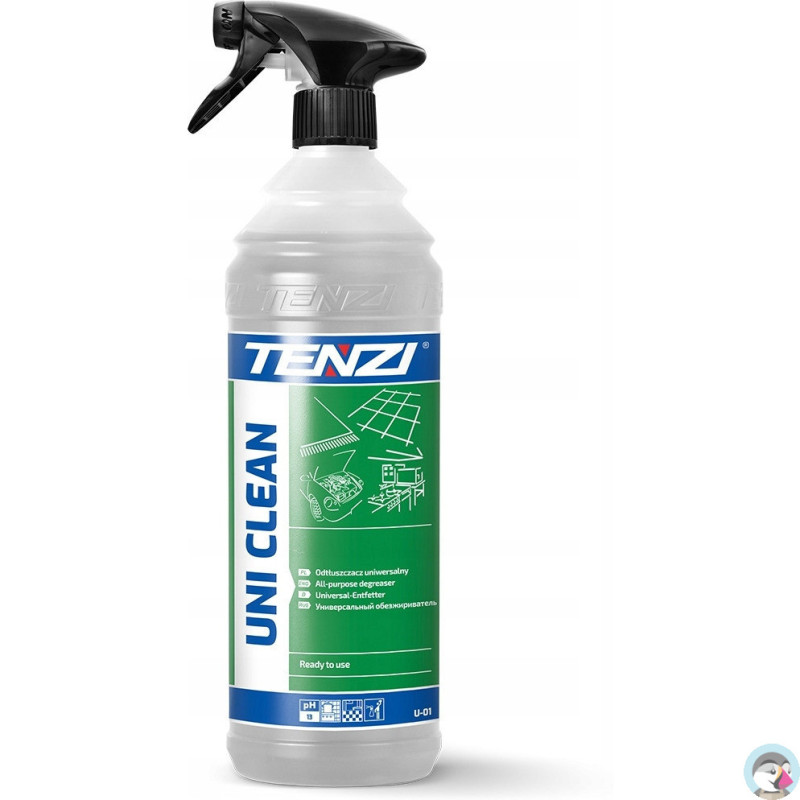 Płyn TENZI UNI CLEAN do odplamiania i odtłuszczania 1l. (U-01/001)