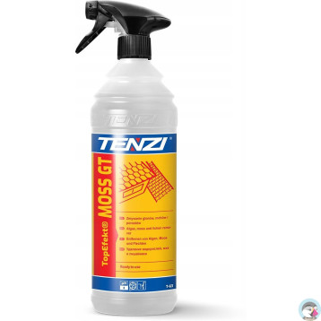 Płyn TENZI TOPEFEKT MOSS GT do usuwania mchów glonów grzybów z dachów i elewacji 1l. (T-63/001)