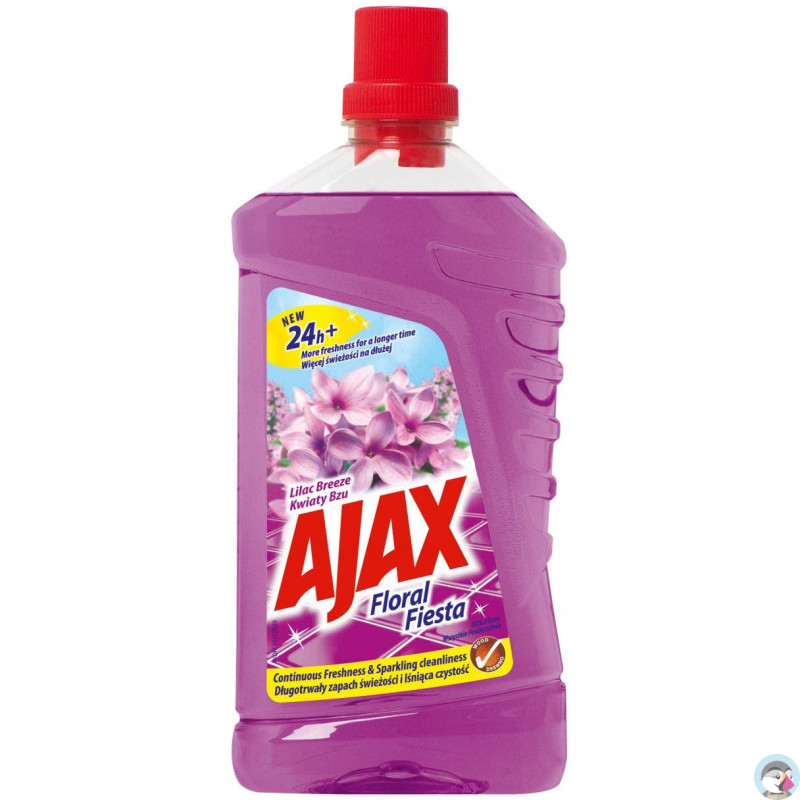 Płyn do mycia podłóg AJAX Floral Fiesta 1l Kwiaty Bzu (fioletowy)