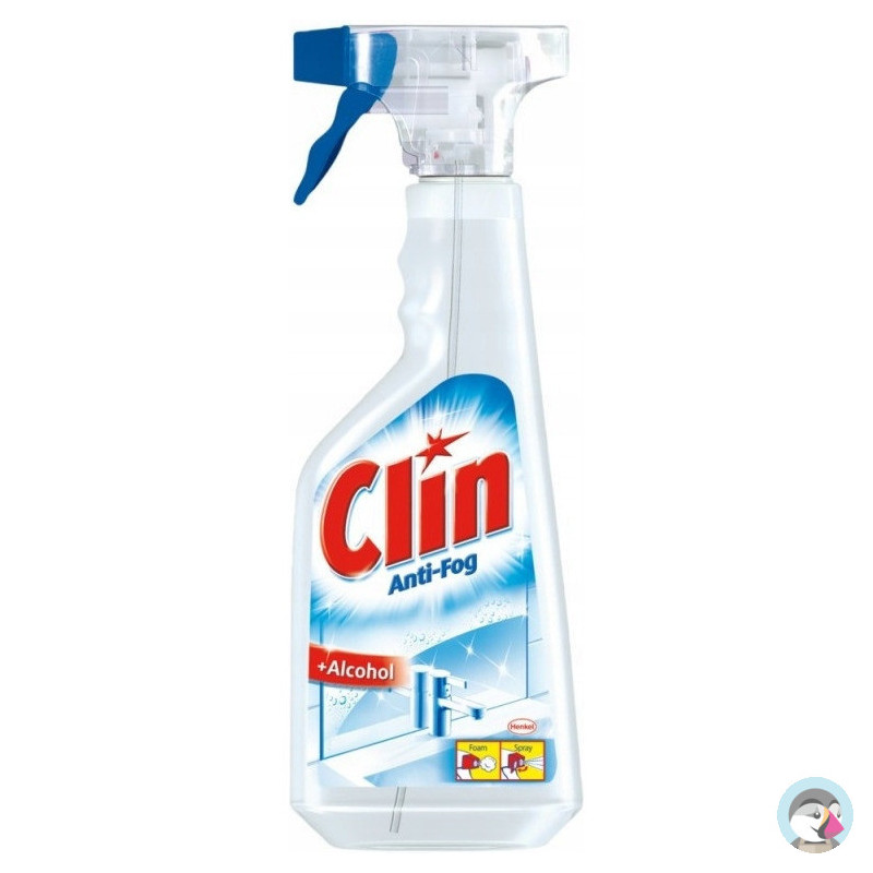 Płyn do szyb CLIN 500ml z rozpylaczem Antypara