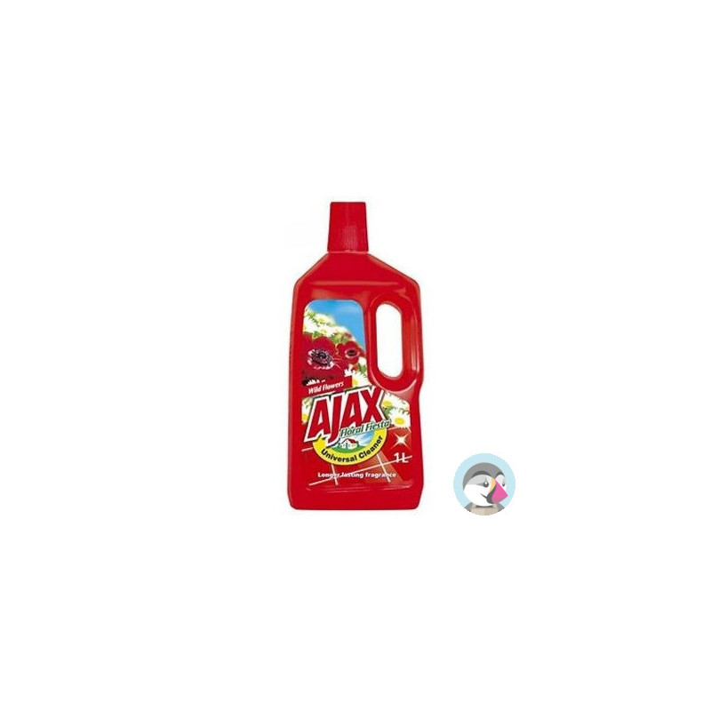 Płyn do mycia podłóg AJAX Floral Fiesta 1l Wild flowers (czerwony) 72984