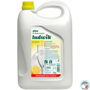 Płyn do naczyń LUDWIK 5kg cytrynowy