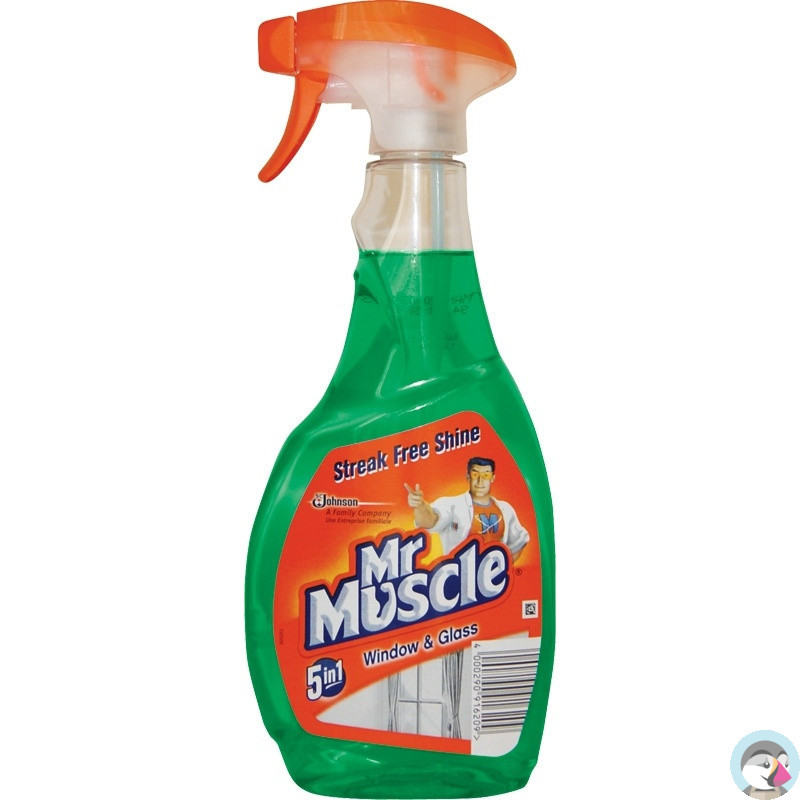 Płyn do szyb MR.MUSCLE 500ml z rozpylaczem zielony