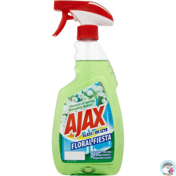 Płyn spray do mycia szyb AJAX 500ml Floral Fiesta ( zielony )