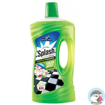 Płyn do mycia SPLASH uniwersalny 1L zielone jabłko GENERAL FRESH