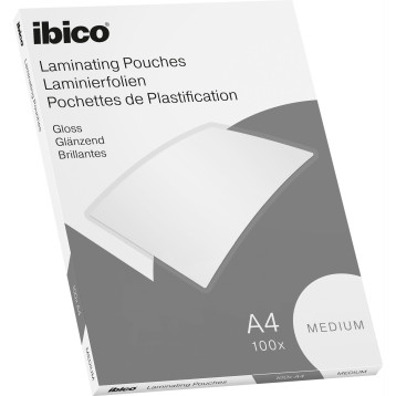 Folia do laminacji IBICO Medium 100 mic 100 sztuk 627309 Folia do laminacji IBICO Medium 100 mic 100 sztuk 627309