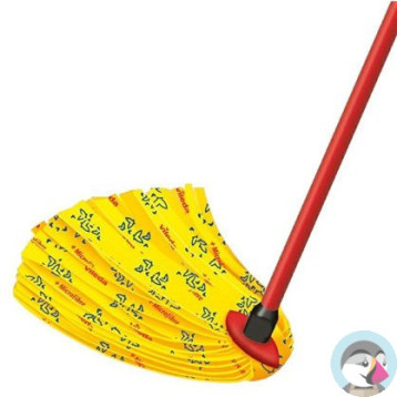 Mop paskowy z kijem VILEDA Super Mocio Soft V129640