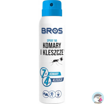 Spray na komary i kleszcze 90ml BROS