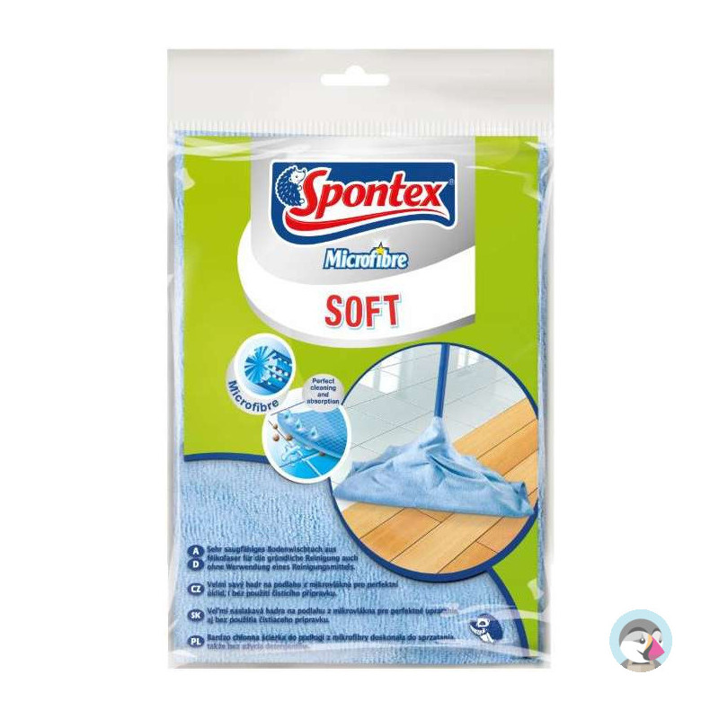 Ścierka do podłogi microfibra Soft 50x60cm SPONTEX 97044209