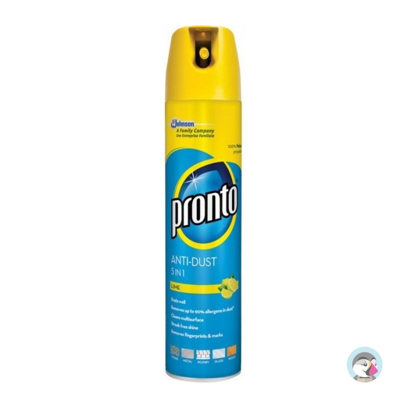 Spray przeciw kurzowi PRONTO 300ml lime połysk