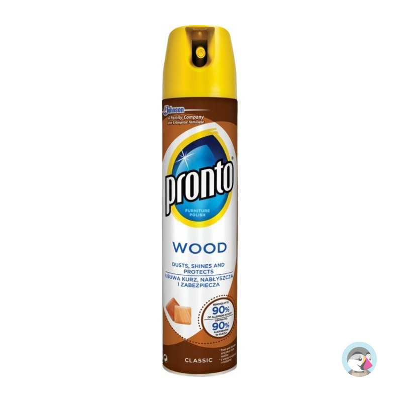 Spray przeciw kurzowi PRONTO 300ml Wood Classic
