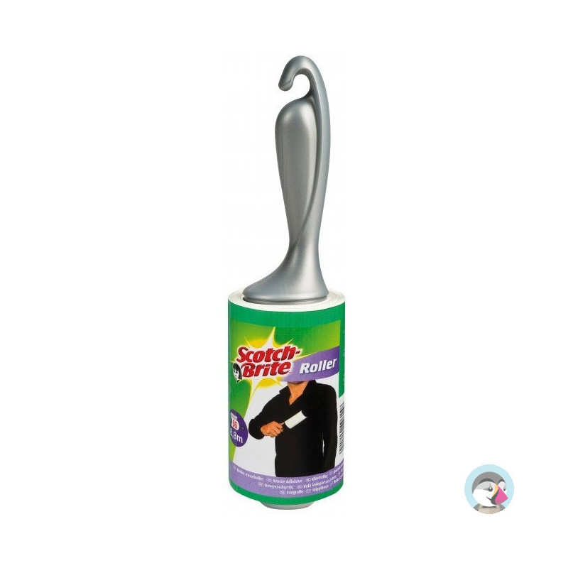 Rolka czyszcząca SILVER 56 listków SCOTCH-BRITE czarna XA004808052