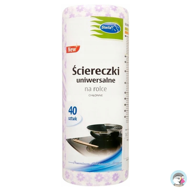 Ściereczki uniwersalne na rolce 40szt. PS-2954 STELLA