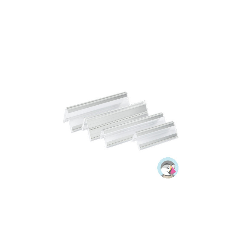 Identyfikator nabiurkowy 23x7cm jednostronny Panta Plast