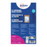 Holder na identyfikatory A6 tekturowe 105x148mm (50 sztuk+52 wkłady) 4839XL AVERY