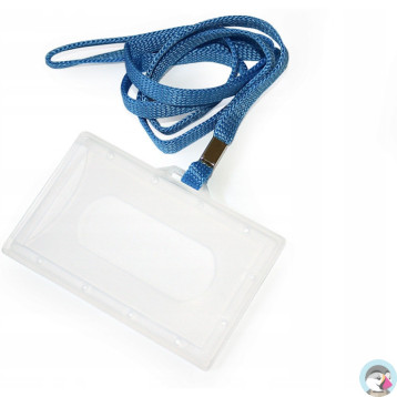 Identyfikator Holder z taśma niebieską 601033 ARGO