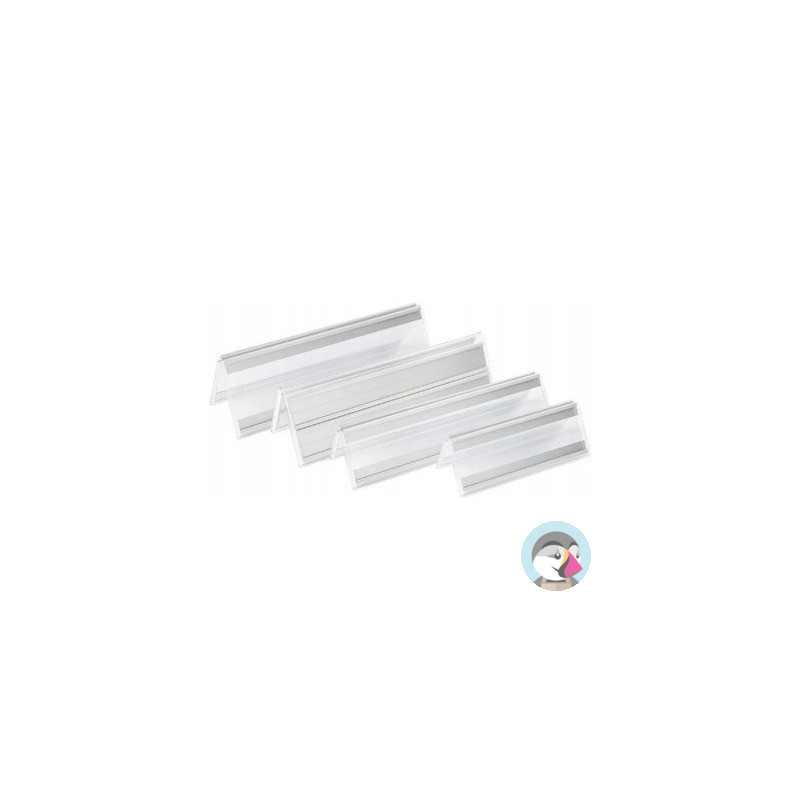Identyfikator nabiurkowy 23x5 cm jednostronny 0403-0031-00 Panta Plast