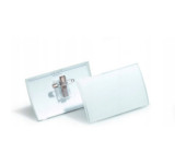 Identyfikator 54x90mm z kombi klipem (25sztuk) 821419 CLICK FOLD DURABLE