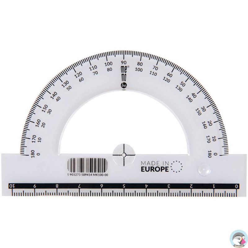 Kątomierz 10cm 180 stopni MemoBe PRATEL MK100