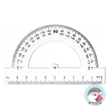 Kątomierz 10cm BL005-A TETIS