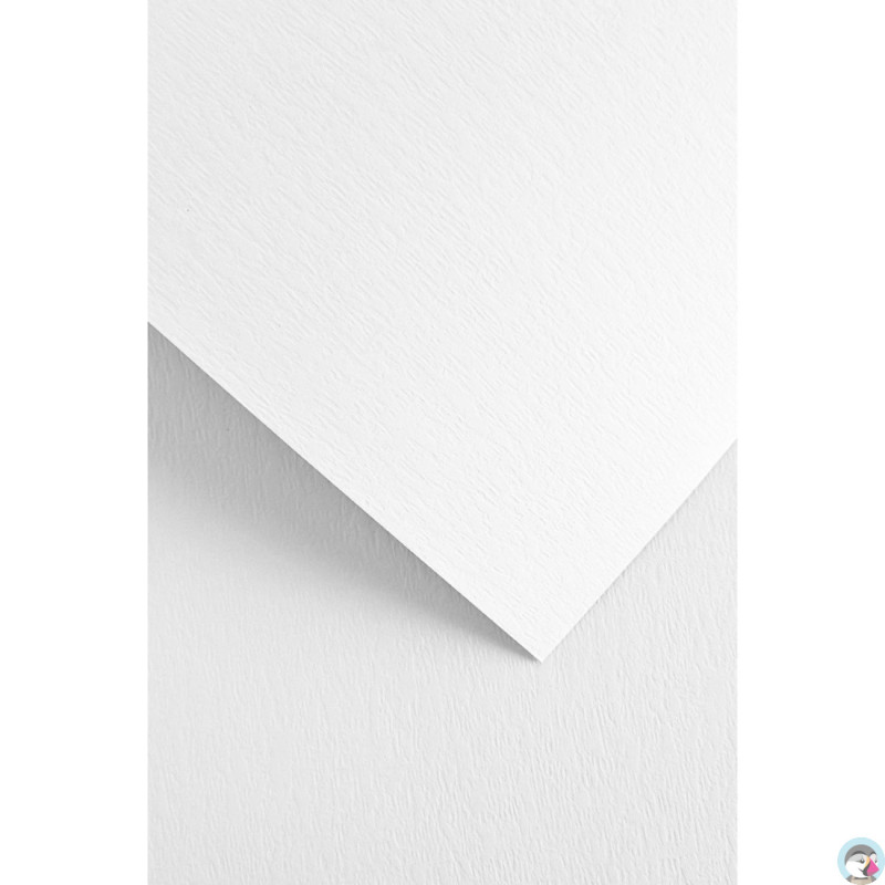 Karton ozdobny A4 Czerpany biały 240g. (20ark.) 201431 Galeria Papieru