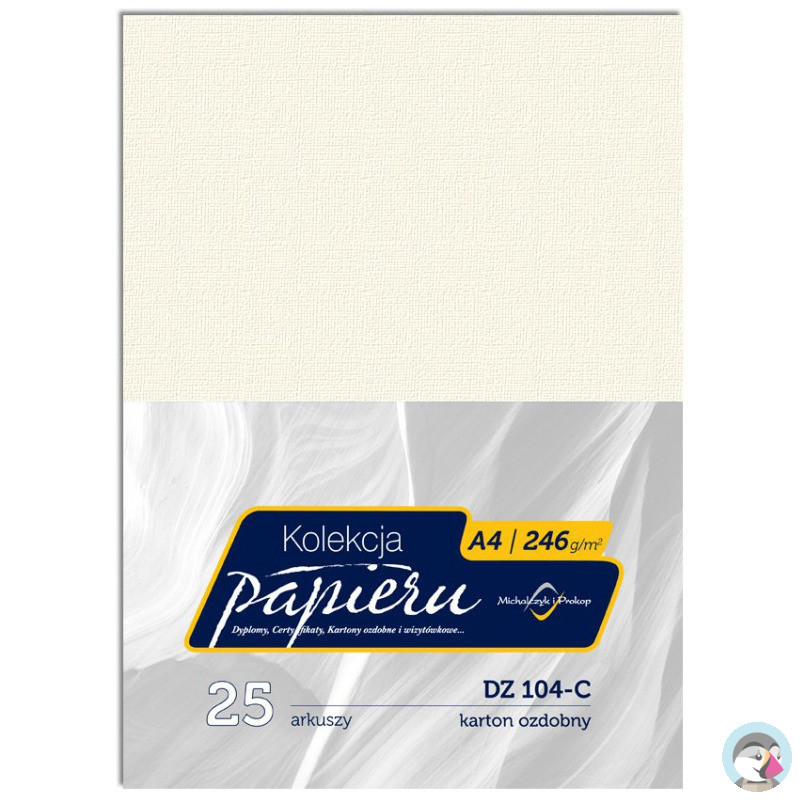 Karton wizytówkowy A4 246g DZ104-C (25) MICHALCZYK I PROKOP