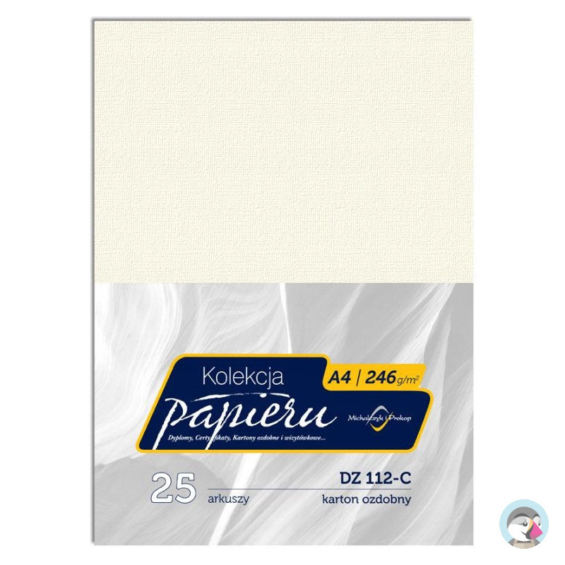 Karton wizytówkowy A4 246g DZ112-C (25) MICHALCZYK I PROKOP