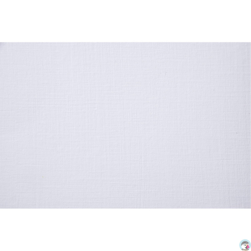 Karton wizytówkowy A4 185g. (20 arkuszy) KRESKA W17 płótno białe