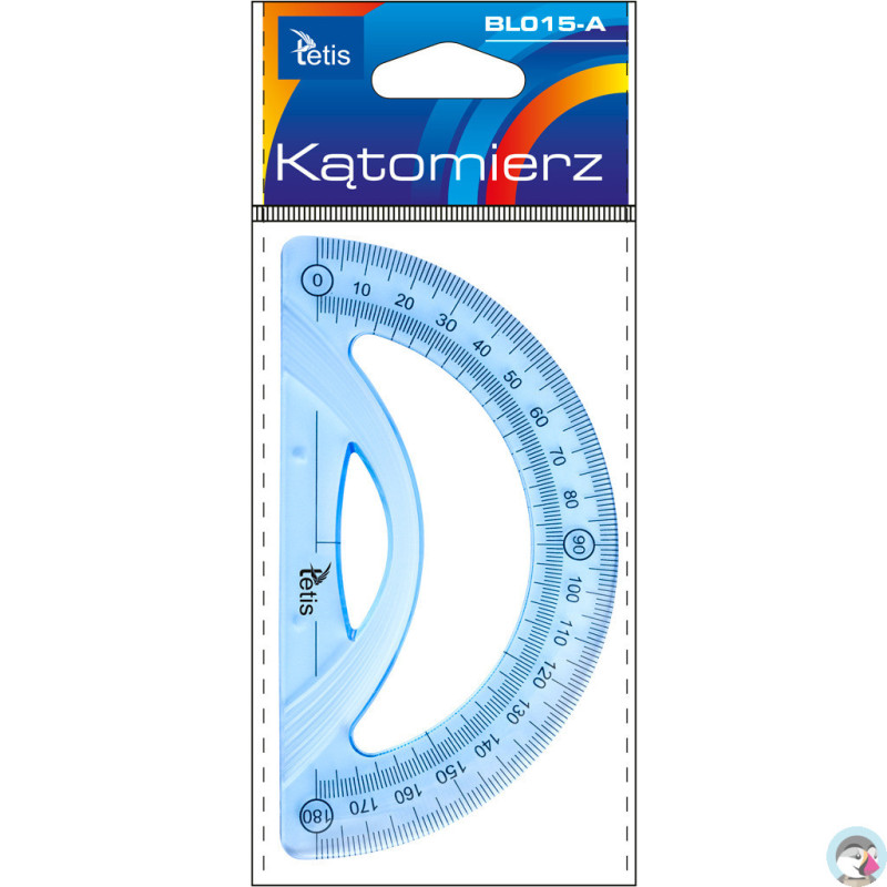 Kątomierz NIEBIESKI BL015-A TETIS
