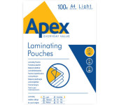 Folia do laminacji A4 light 75-80mic. (100szt.) APEX 6003201 FELLOWES