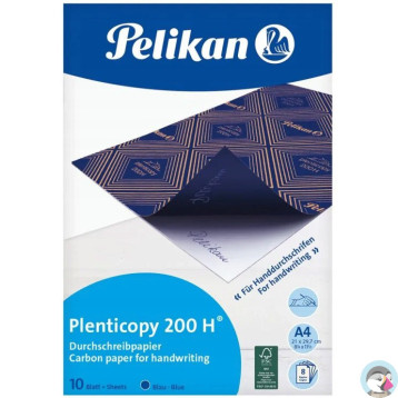 Kalka ołówkowa A4 10ark. 200H niebieska 100401561 PELIKAN
