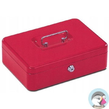 Kasetka na pieniądze EAGLE 8878 S czerwona 77x157x207 120-1030