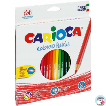 Kredki ołówkowe CARIOCA 24k 170-1464