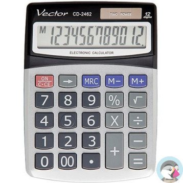 Kalkulator VECTOR CD-2462 12p