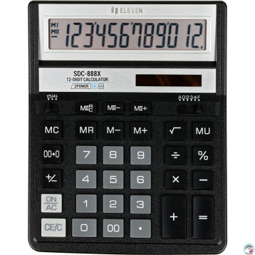 Kalkulator biurowy ELEVEN SDC888XBK
