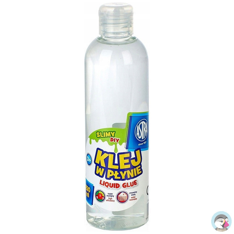 Klej szkolny w płynie transparentny 250ml 401118005 ASTRA